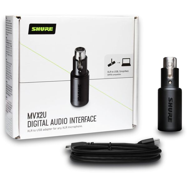 Shure MVX2U - Adapter sygnału XLR-USB