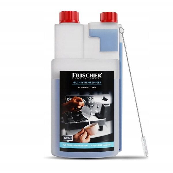 Środek do czyszczenia systemów mlecznych Frischer 1l + szczoteczka 20cm