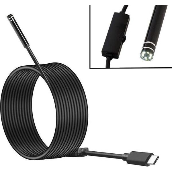 Opticum AK252B ENDOSKOP KAMERA INSPEKCYJNA USB-C ANDROID uniwersalny
