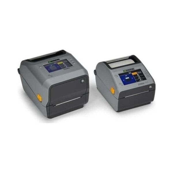 Thermal Transfer Printer (74/300M) ZD621, Color Touch LCD| 203 dpi, USB, USB Host, Ethernet, Serial, BTLE5, EU and UK Cords, Swiss F
