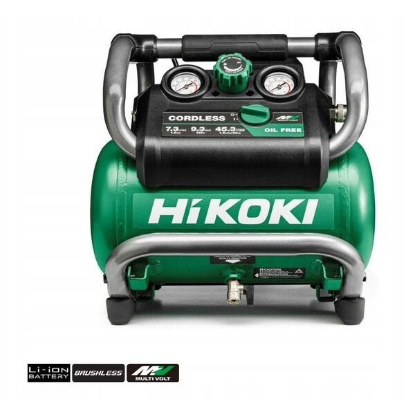 HIKOKI.ΑΕΡΟΣΥΜΠΙΕΣΤΗΣ 36V EC36DAW4Z BL MULTIVOLT 9.2Bar 7.6l