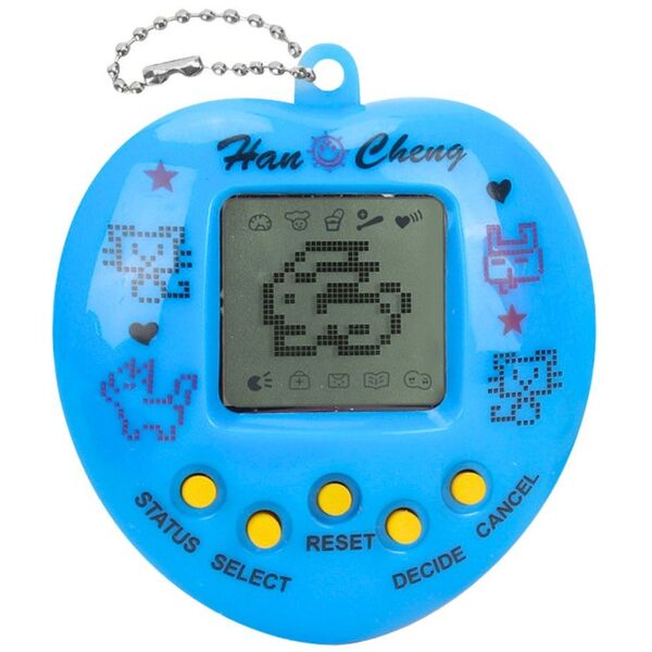 Tamagotchi Gra Elektroniczna Wirtualne Zwierzątko Jajko Smycz LEAN TOYS