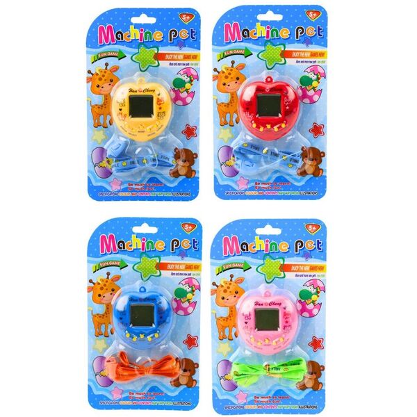 Tamagotchi Gra Elektroniczna Wirtualne Zwierzątko Jajko Smycz LEAN TOYS