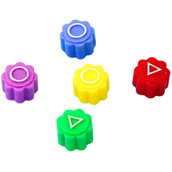 Kości Do Gry W Gonggi Hacele Gra Zręcznościowa Squid Games Podstawka 5szt B LEAN TOYS