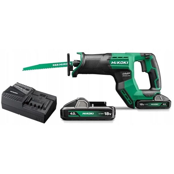 HIKOKI. SABRE SAW 18V CR18DMA WWZ 2x4.0Ah BL HSC