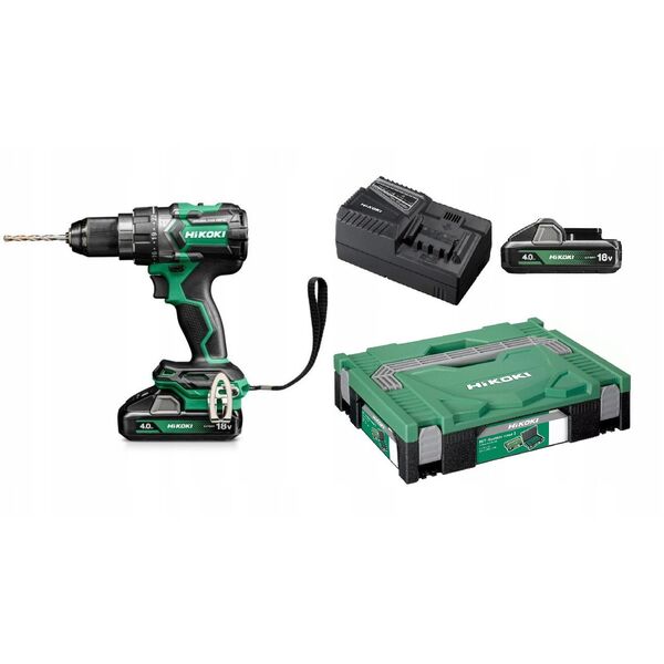 HIKOKI.Screwdriver UD.18V DV18DC WHZ 140Nm 2x4.0Ah BL HSC