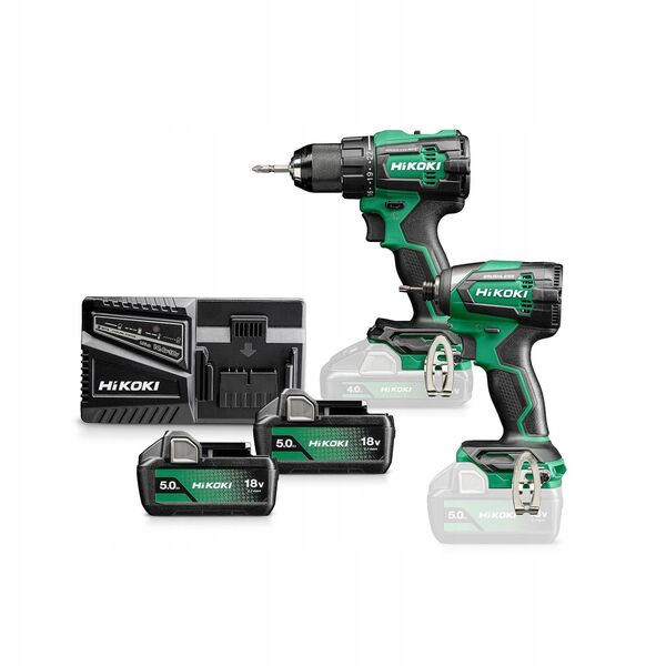 HIKOKI.SET 18V KC18DE WBZ (DS18DE + WH18DE) 2x5.0Ah HSC