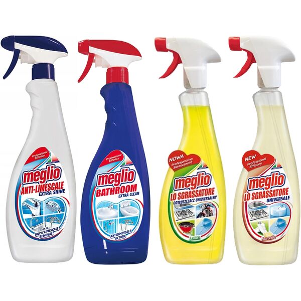 Meglio Spray Do Czyszczenia Łazienek 750ml...
