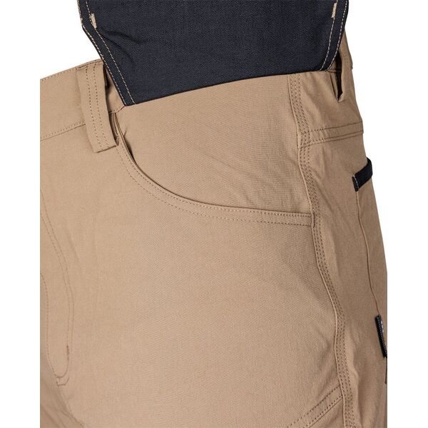 Spodnie robocze Mix&Match, 4 way stretch, z kaburami, Cordura, beżowo-czarne, rozmiar L