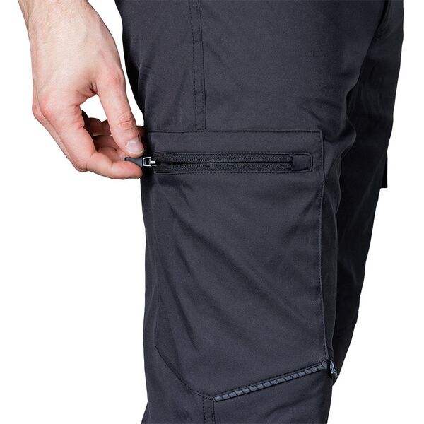 Spodnie robocze Mix&Match, stretch, czarne, rozmiar XS