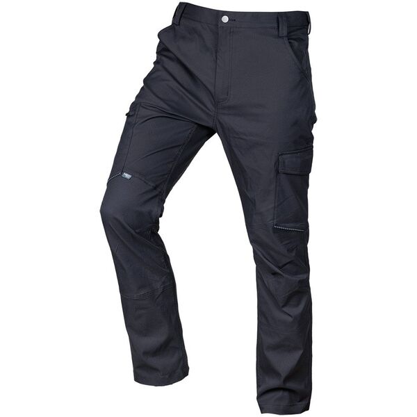 Spodnie robocze Mix&Match, stretch, czarne, rozmiar XXL