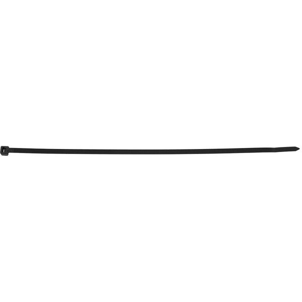 Opaski zaciskowe EXTREME 4.8 × 200 mm, czarne, 100 szt.