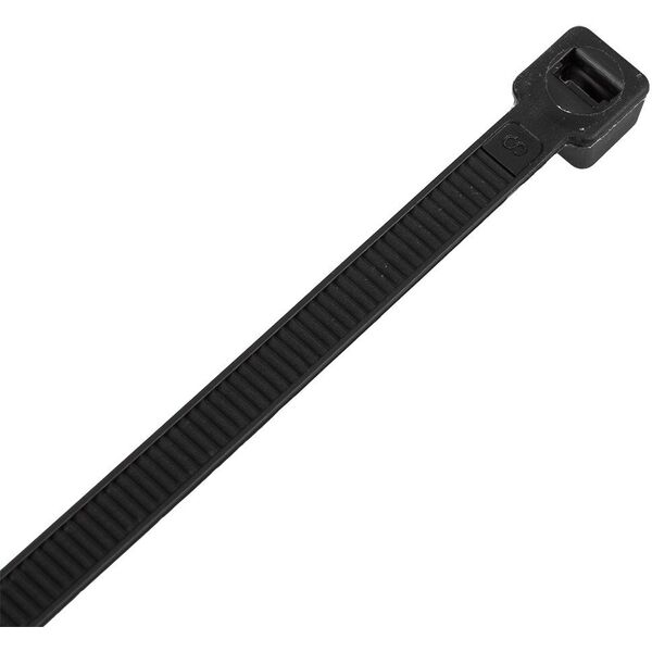 Opaski zaciskowe EXTREME 4.8 × 200 mm, czarne, 100 szt.