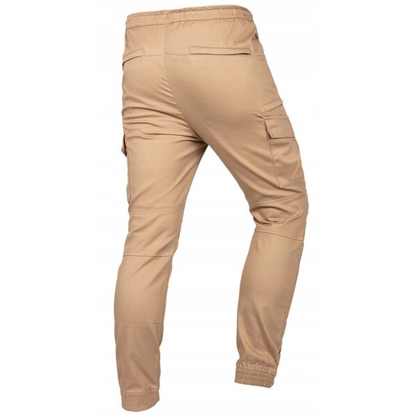 Spodnie robocze OUTDOOR, typu jogger, beżowe, rozmiar XXXL