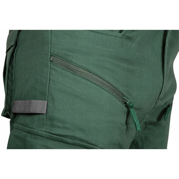Spodnie robocze OUTDOOR, typu jogger, zielone, rozmiar M