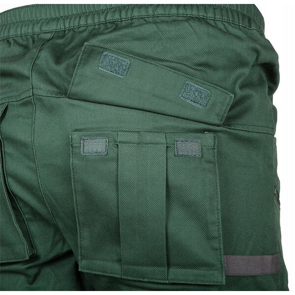 Spodnie robocze OUTDOOR, typu jogger, zielone, rozmiar M