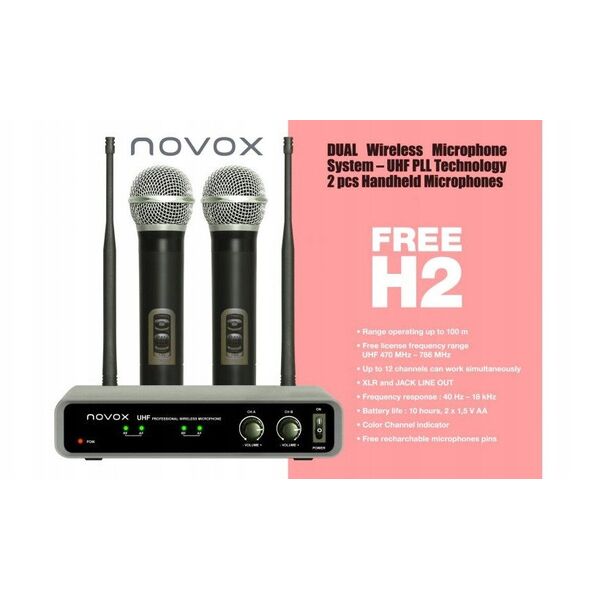 Novox FREE H2 - System bezprzewodowy