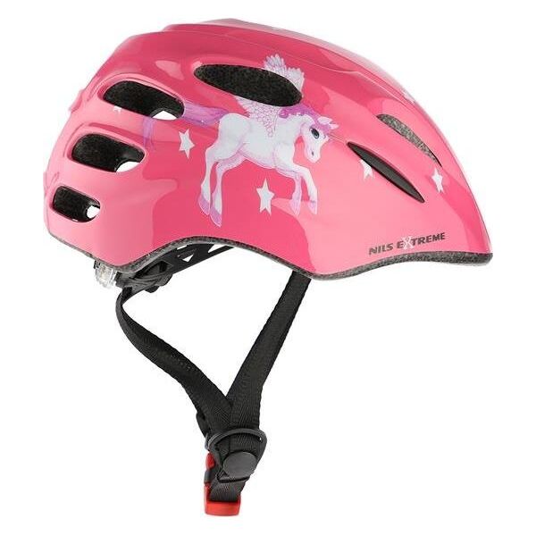 Nils Extreme MTW01 led różowy rozm. Xs (44-48 cm) kask nils extreme