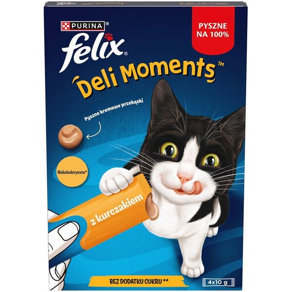 PURINA FELIX Deli Moments Chicken 4x10g