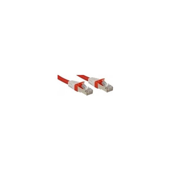 Lindy Patchkabel Cat6(A) SSTP / S/FTP PIMF rot 3.00m 10Gbit (45387)