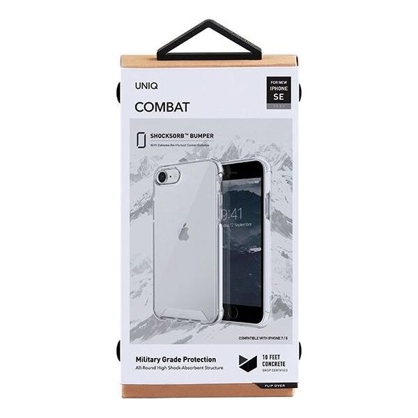 Uniq UNIQ etui Combat iPhone 7/8/SE 2020 biały/blanc white