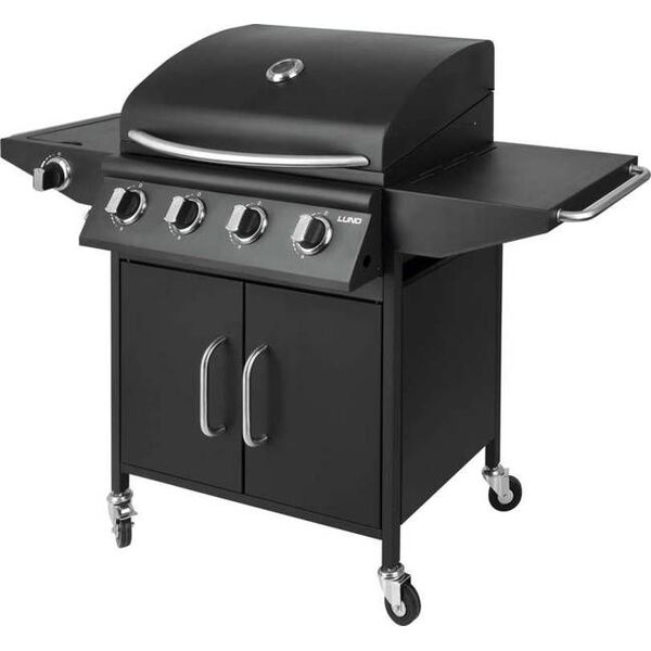Lund Grill ogrodowy gazowy 16 kW 40 cm x 65 cm