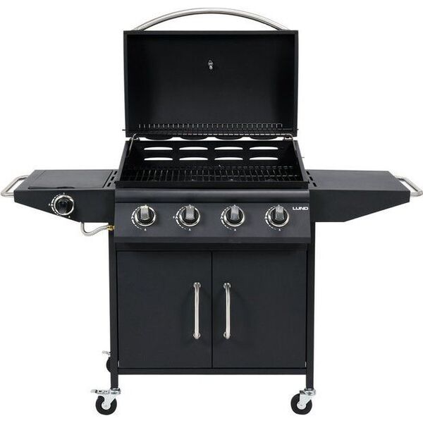 Lund Grill ogrodowy gazowy 16 kW 40 cm x 65 cm