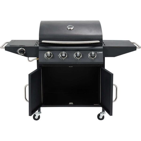 Lund Grill ogrodowy gazowy 16 kW 40 cm x 65 cm