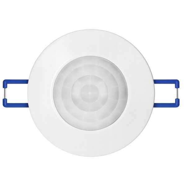 Czujnik ruchu 360°, IP20, 1200W, zasięg max. 8m, biały