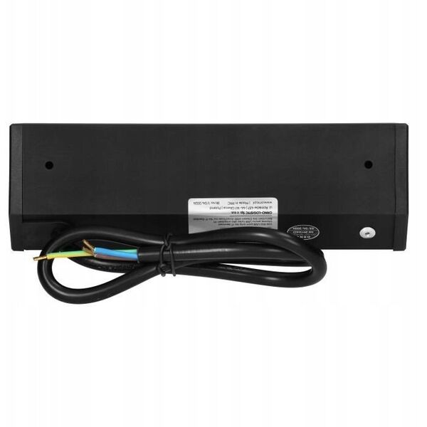 Gniazdo meblowe 2x2P+Z (Schuko), 2xUSB (typ A+C| 2,4A), czarne