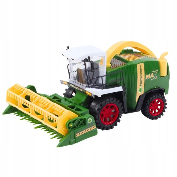 Kombajn Zbożowy Farmerski Rolniczy Heder Napęd Zielony