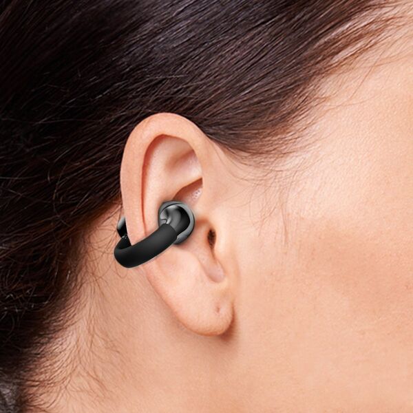 4smarts Open Ear Bluetooth Kopfhrer SkyBuds Clip spacegrau
