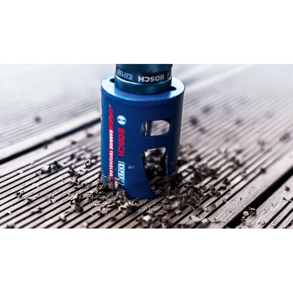 Bosch Bosch Expert hole saw set Construction Material, O 20-76mm, 15 pieces (with Power Change Plus adapter)