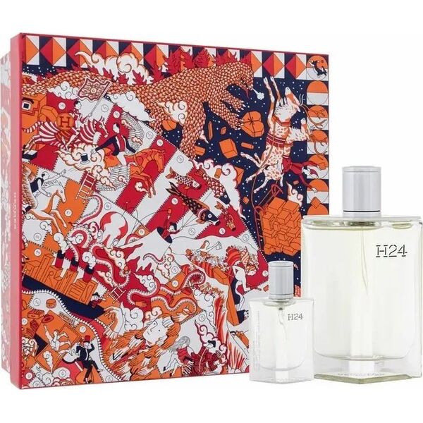 Hermès Set Hermes: H24, Eau De Toilette, For Men, 100 ml + H24, Eau De Toilette, For Men, 12.5 ml For Men