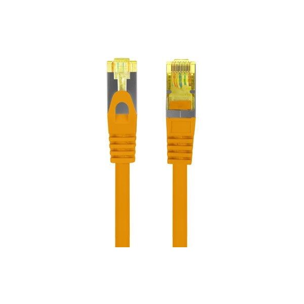 PATCHCORD ΚΑΤ.6A S/FTP LSZH CU 15M ΠΟΡΤΟΚΑΛΙ FLUKE PASSED LANBERG
