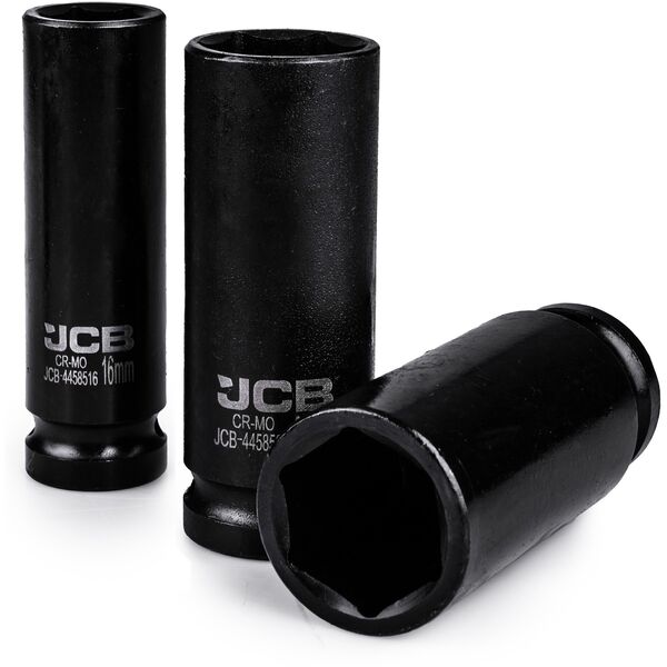 JCB ΣΕΤ ΜΑΚΡΥΩΝ ΚΡΟΥΣΤΙΚΩΝ ΚΑΡΥΔΙΩΝ 12τμχ 1/2" 6-ΓΩΝΟ (10-24mm)