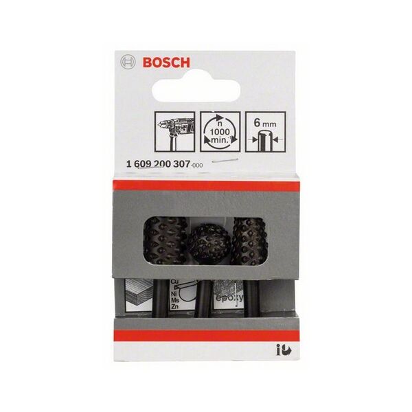 Bosch Zestaw frezów do frezowania z ręki 3szt. (1609200307)