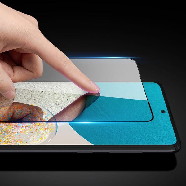 Dux Ducis Dux Ducis 9D Tempered Glass wytrzymałe szkło hartowane 9H na cały ekran z ramką Samsung Galaxy A73 czarny (case friendly)