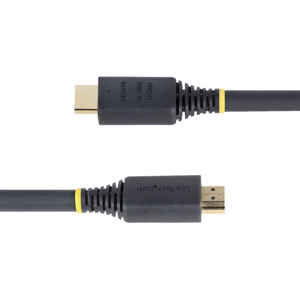 STARTECH.COM 5m Premium Zertifiziertes High Speed HDMI Kabel 4K 60Hz/1440p 144Hz 18Gbps UHD HDMI 2.0 Arc Kabel TV/PC