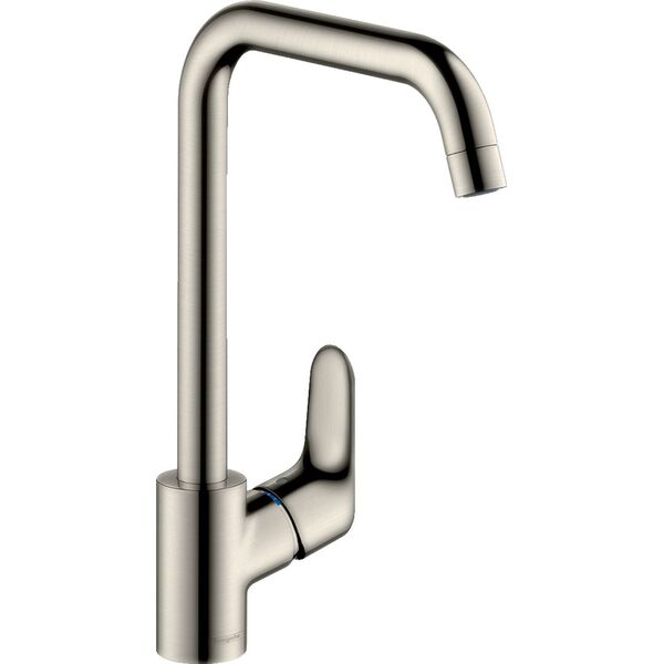 Bateria kuchenna Hansgrohe Focus stojąca stal szlachetna (31820800)