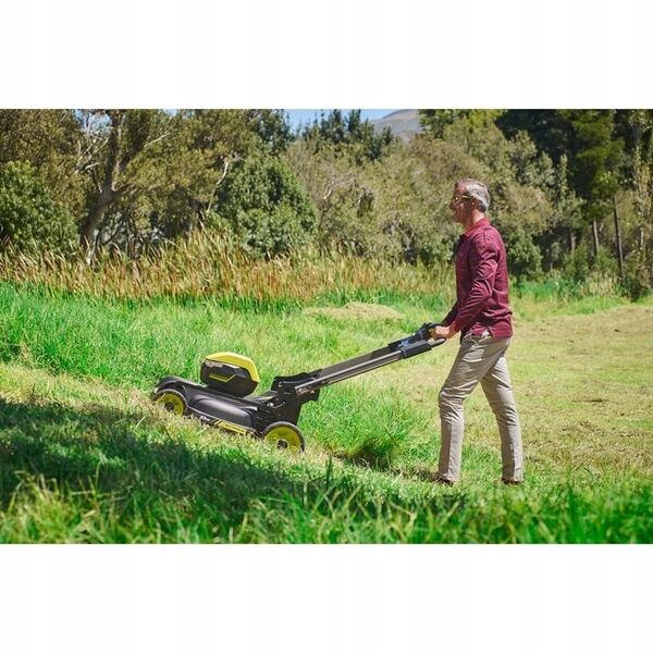 Χλοοκοπτική μηχανή χωρίς καλώδιο RYOBI ONE+ RY36LMXSP53A-160, 36 V, 6.0 Ah, 53 cm, 60 l, αυτοκινούμενη