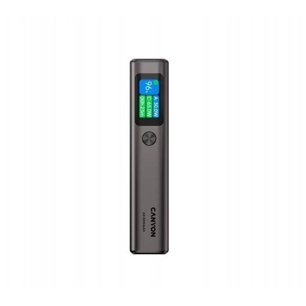CANYON Powerbank OnPower 230 TFT 20000 mAh PD130W Grafitowy