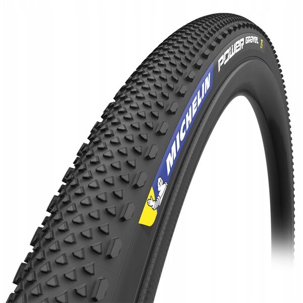 MICHELIN TIRE POWER GRAVEL Juodas V2 700X40C COMPETITION LINE KEVLAR TS TLR (263789)