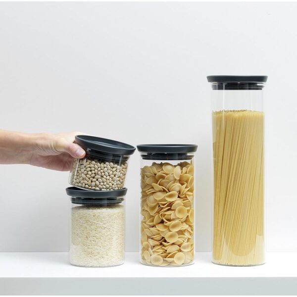 Brabantia Pojemnik hermetyczny na żywność szklany 1,1 L BRB