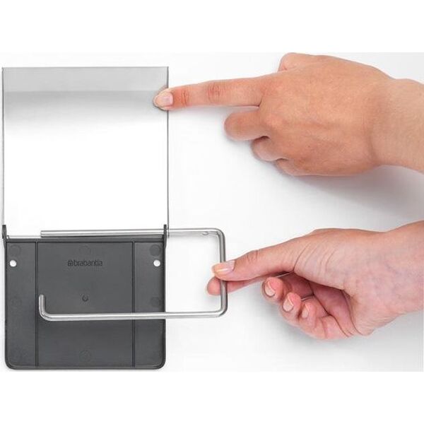 Brabantia Uchwyt na papier toaletowy Brak danych Srebrny