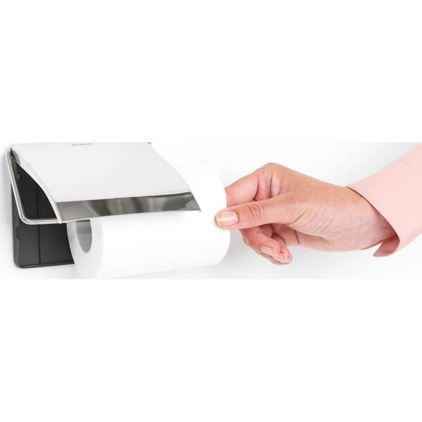 Brabantia Uchwyt na papier toaletowy Brak danych Srebrny