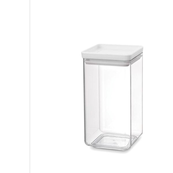 Brabantia Pojemnik kwadratowy 1,6l Tasty+ jasny szary 122484