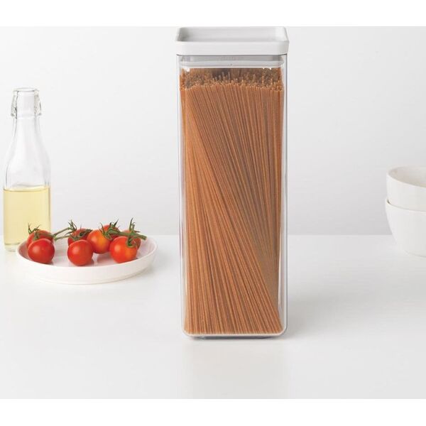 Brabantia Pojemnik kwadratowy 2,5l Tasty+ szary 122545