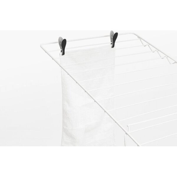 Brabantia KLAMERKI DO BIELIZNY 8 SZT. CZARNO-SZARE 149405