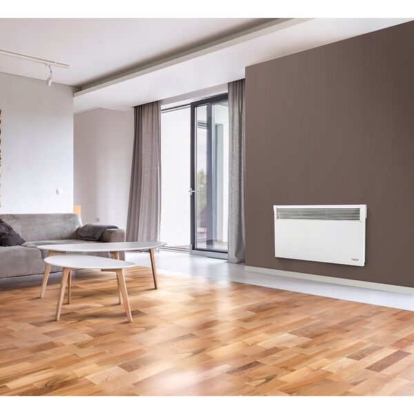 Θερμοπομπός TESY HeatEco Cloud, 2 kW, ηλεκτρονικός θερμοστάτης, έλεγχος Wi-Fi